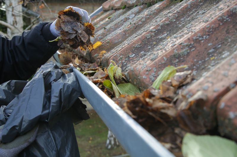Gutter Covers on a Residential Home